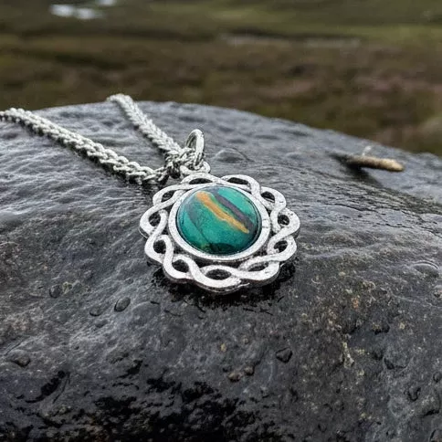 Margie Celtic Heathergems Necklace - Scotland Jewelry
