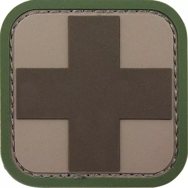 Medic Square 2 Inch PVC Patch - Multicam