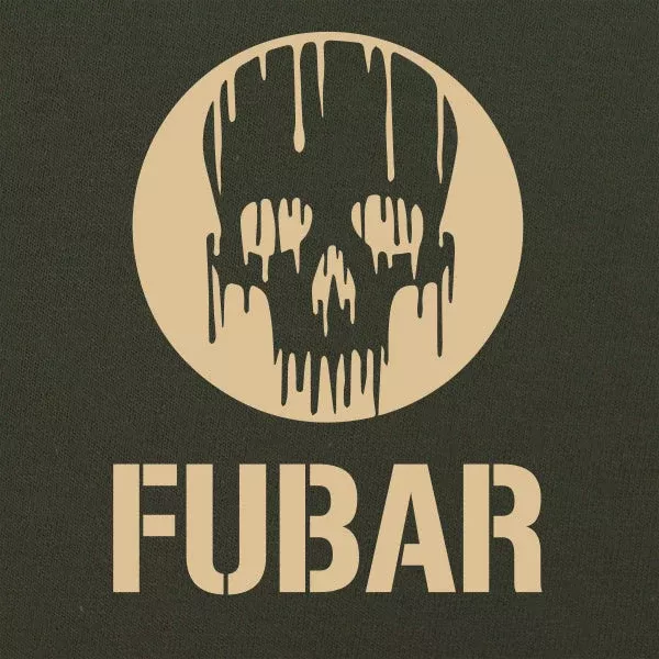 Melting Skull FUBAR Pullover Hoodie