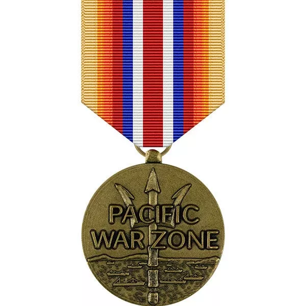 Merchant Marine Pacific War Zone Medal