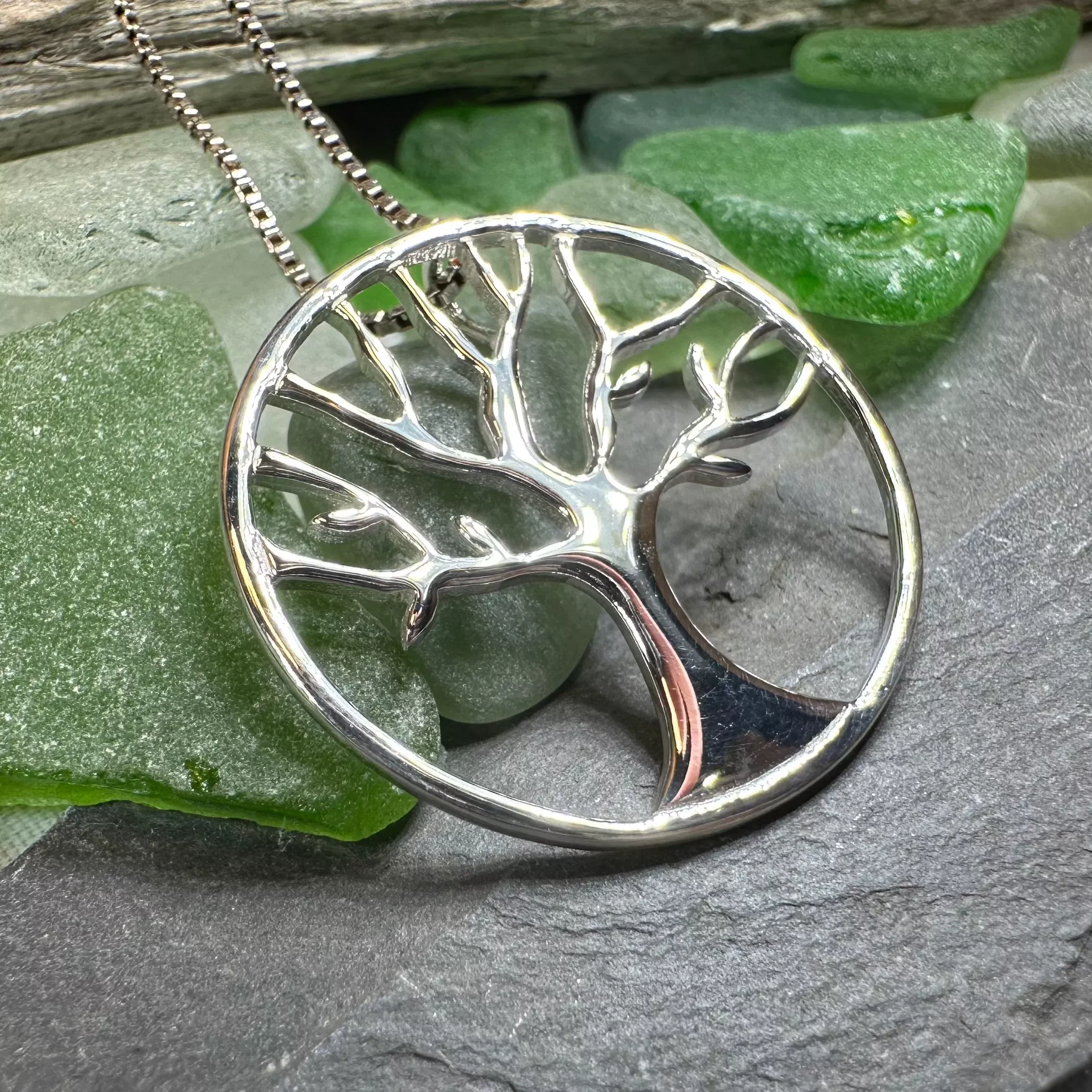 Minimalist Tree of Life Necklace