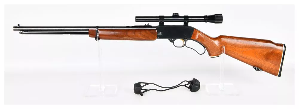 Mossberg Model 402 Palomino .22 S-L-LR Lever Action Rifle with Weaver D4 Scope