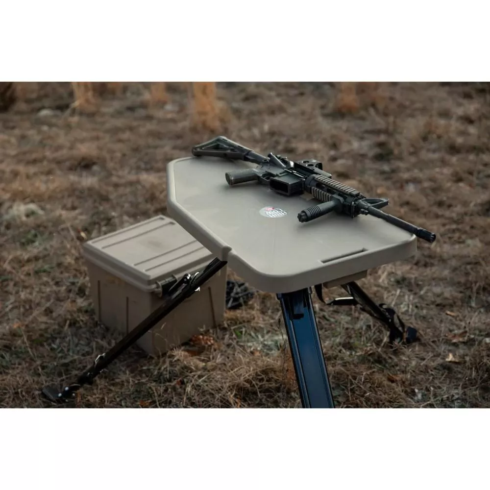 MTM High-Low Shooting Table for Uneven Terrain