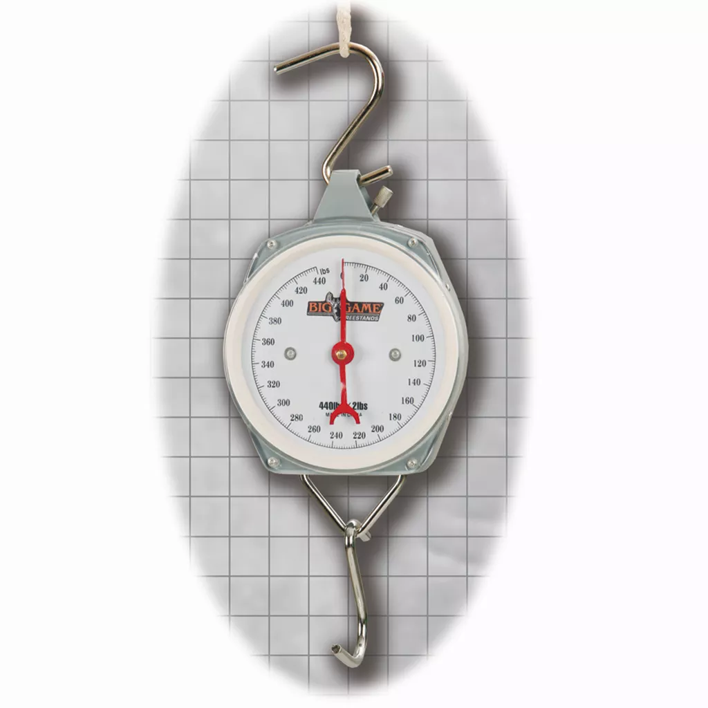 Muddy Dial Scale 550 lb. for Accurate Weighing
