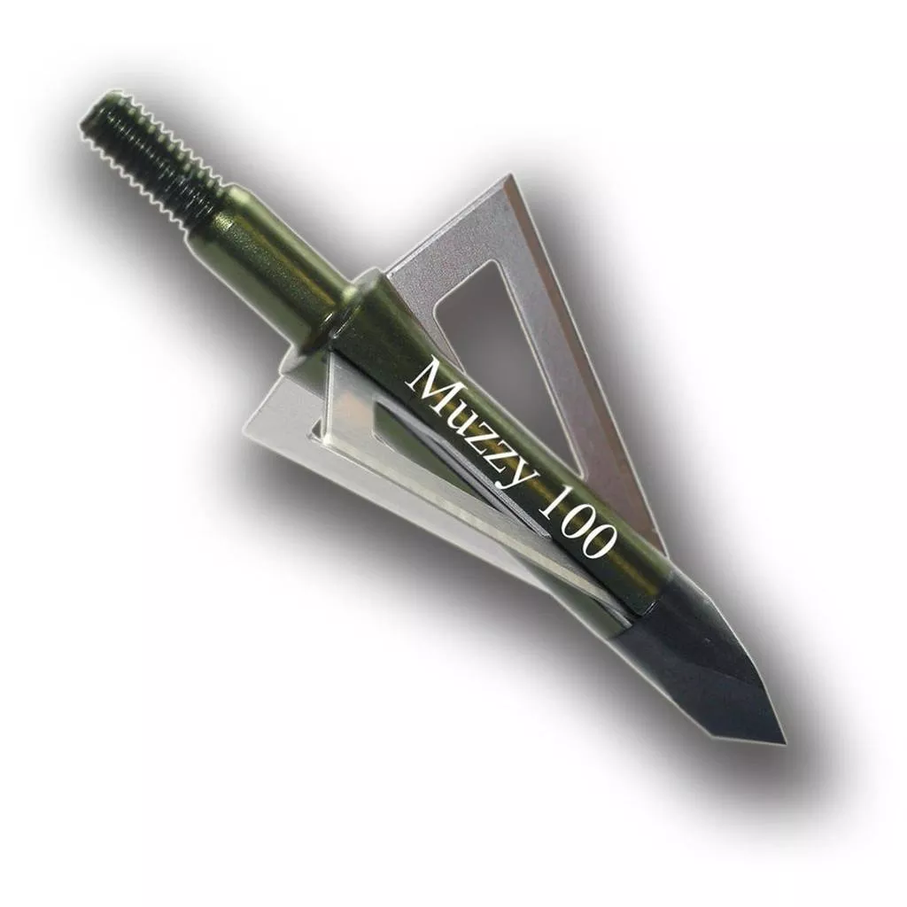 Muzzy 3-Blade Broadhead 100gr - 6 Pack for Archery