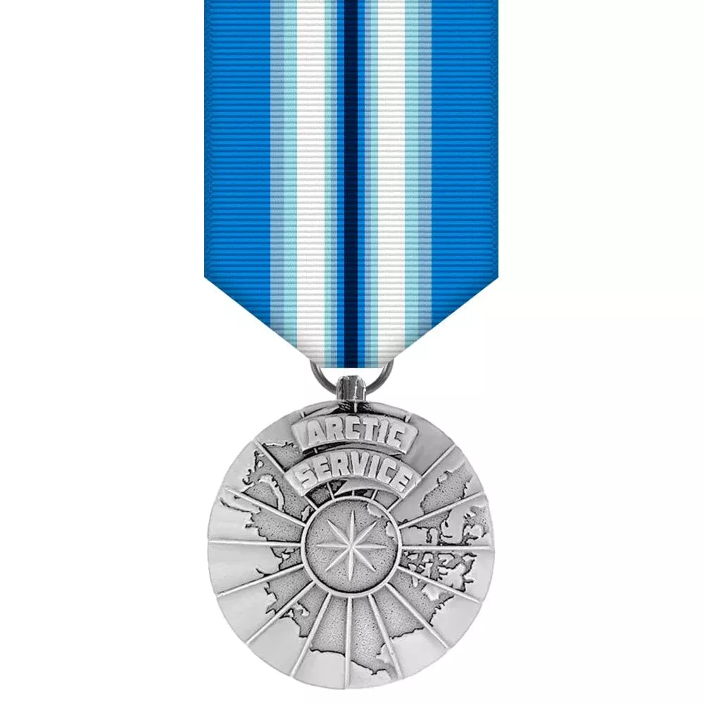 Navy Arctic Service Anodized Miniature Medal