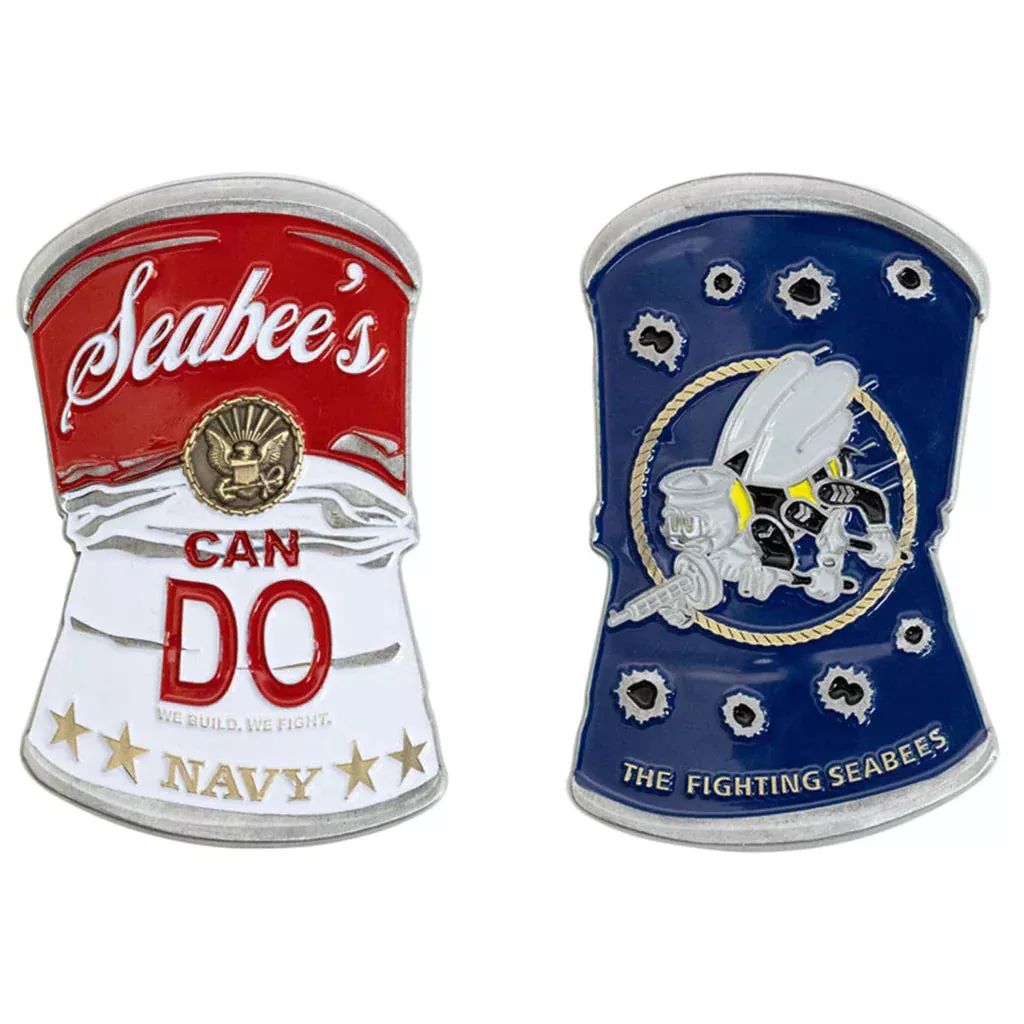 Navy Seabees Coin
