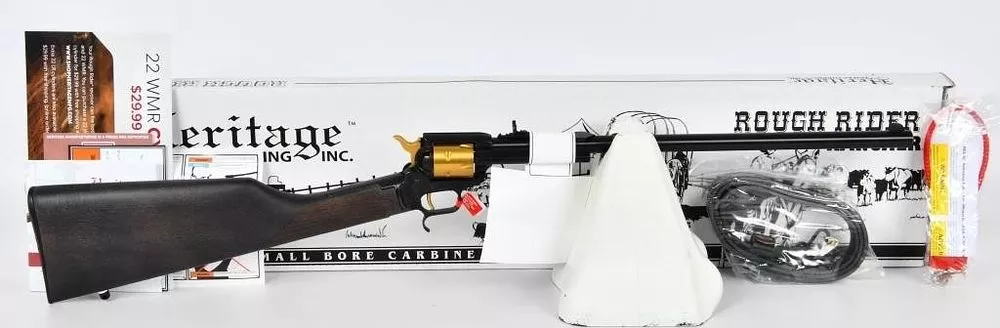 NEW Heritage Rancher Black and Gold Carbine .22 LR