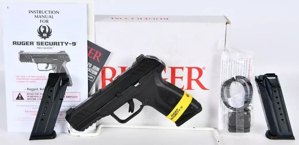 NEW Ruger Security-9 FS 9mm Semi Auto Pistol