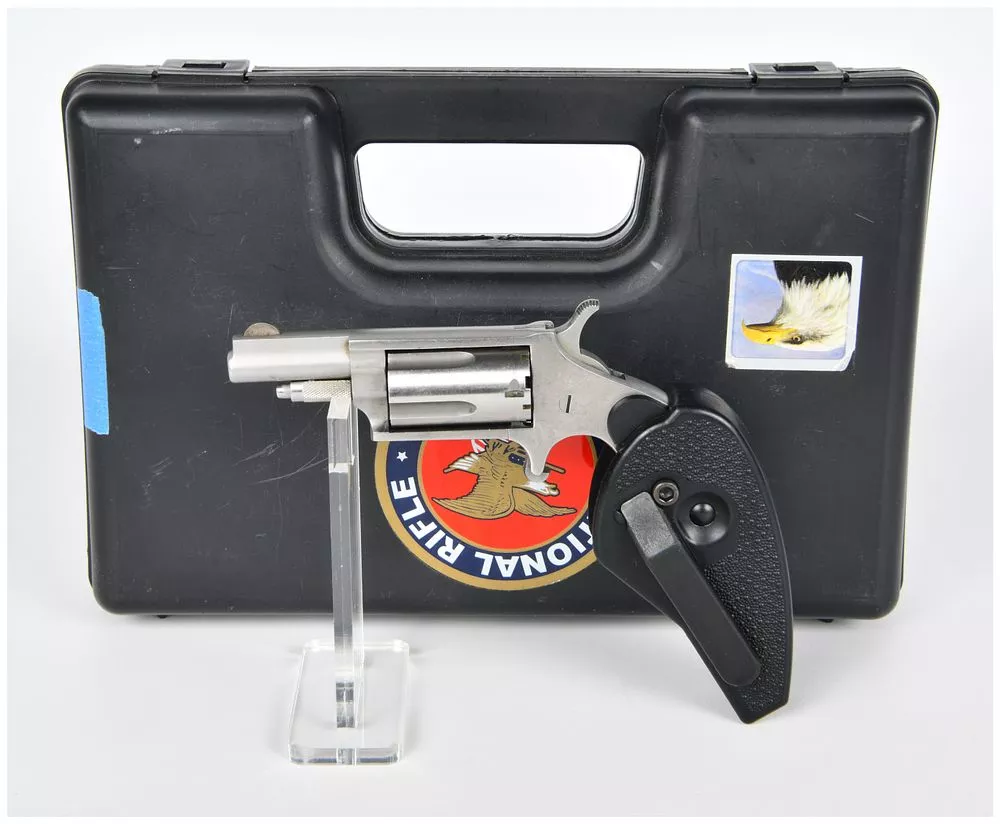 North American Arms .22 Magnum Mini Revolver with Folding Holster Grip