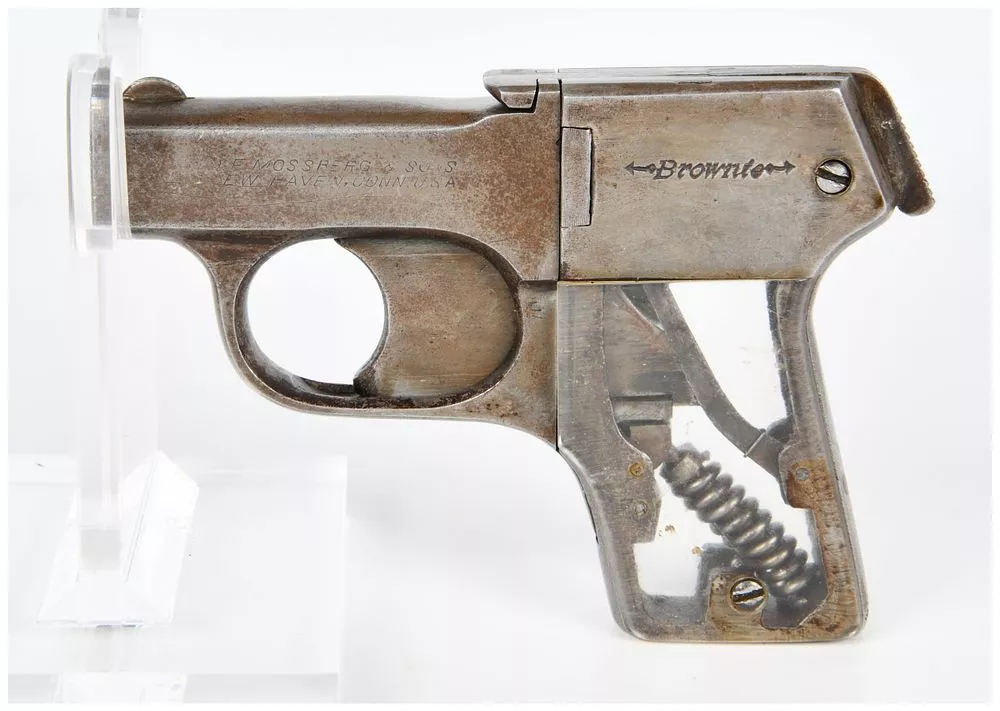 O.F. Mossberg & Sons "Brownie" Four-Barrel .22 Caliber Pepperbox Pistol
