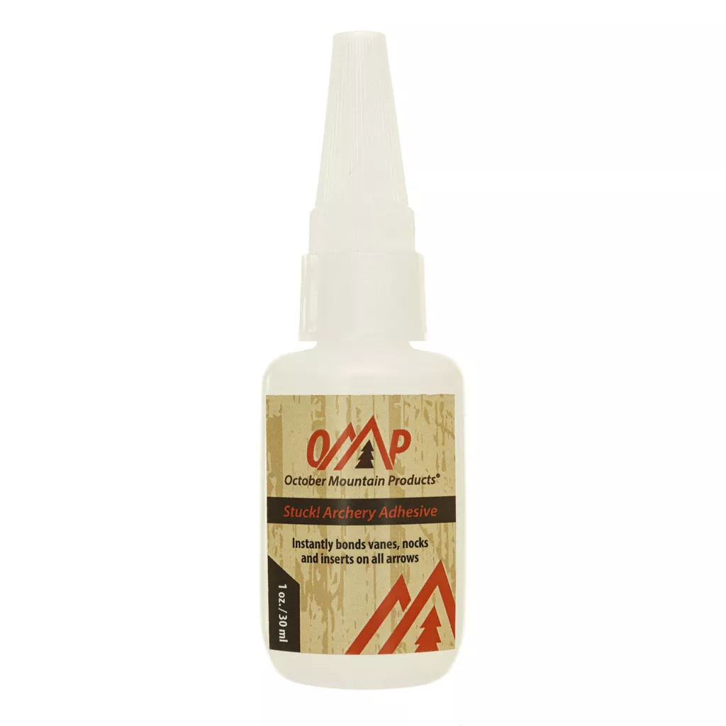 October Mountain STUCK Archery Adhesive - 1 oz. Bonding Solution