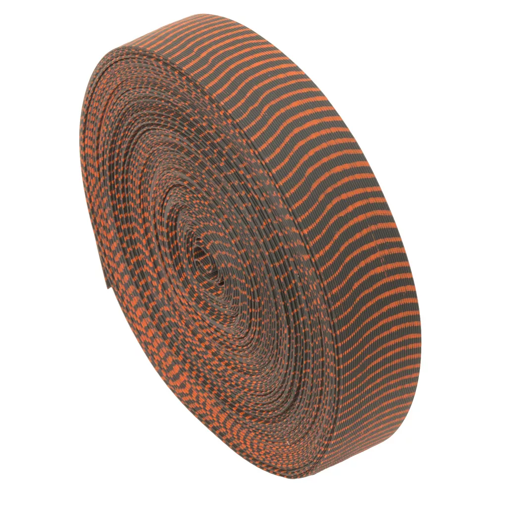October Mountain VIBE String Silencers - 85 ft Black/Red