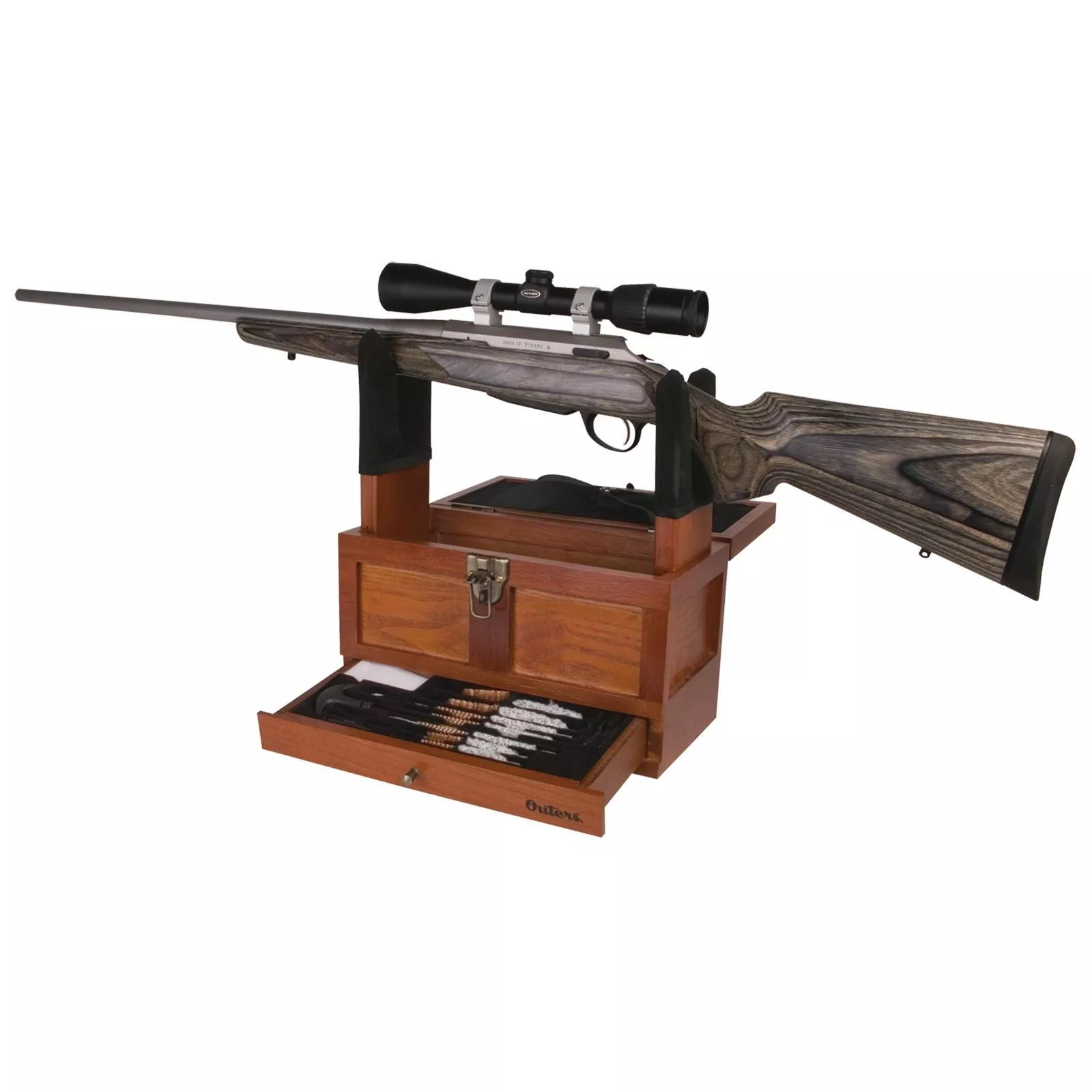 Outers 25 Piece Universal Wood Gun Cleaning Kit