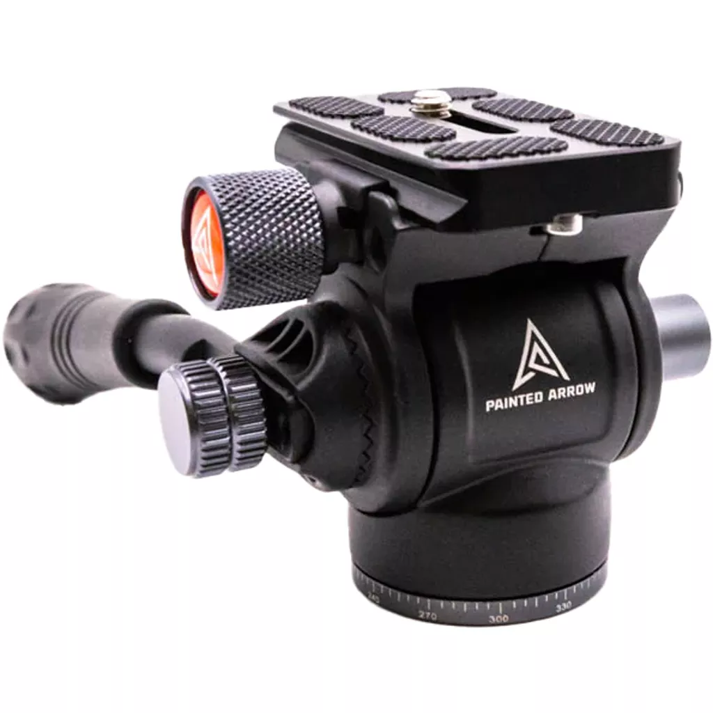 Painted Arrow FH-1 Tripod Fluid Head for Mobile Hunters