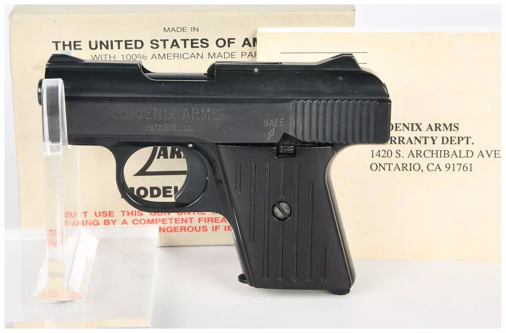 Phoenix Arms Model Raven .25 AUTO Semi-Automatic Pistol with Box and Papers