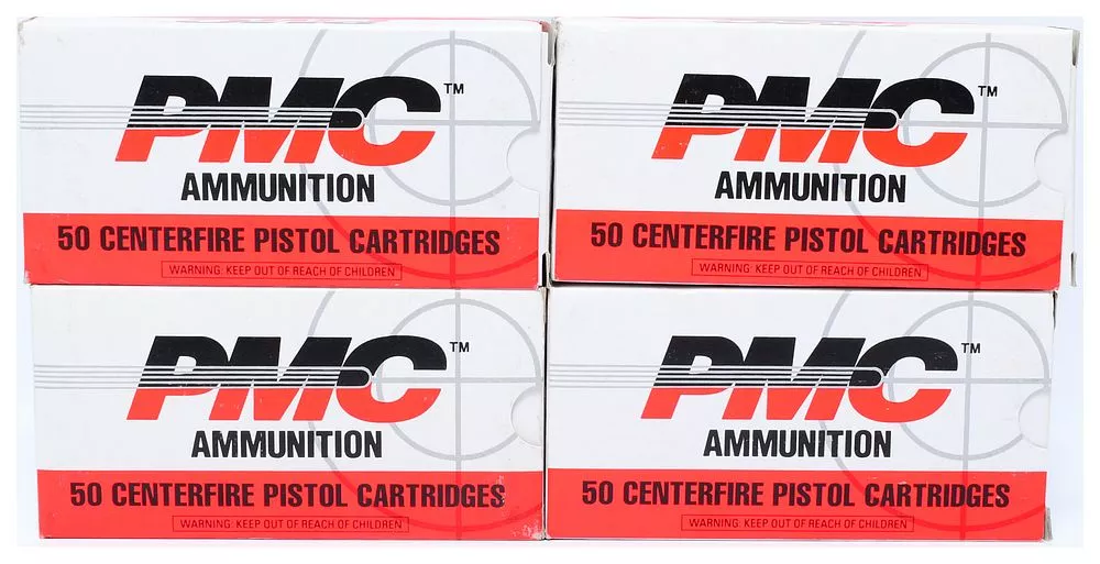 PMC .45 Auto 230 Gr. FMJ Centerfire Pistol Cartridges, 200 Rounds