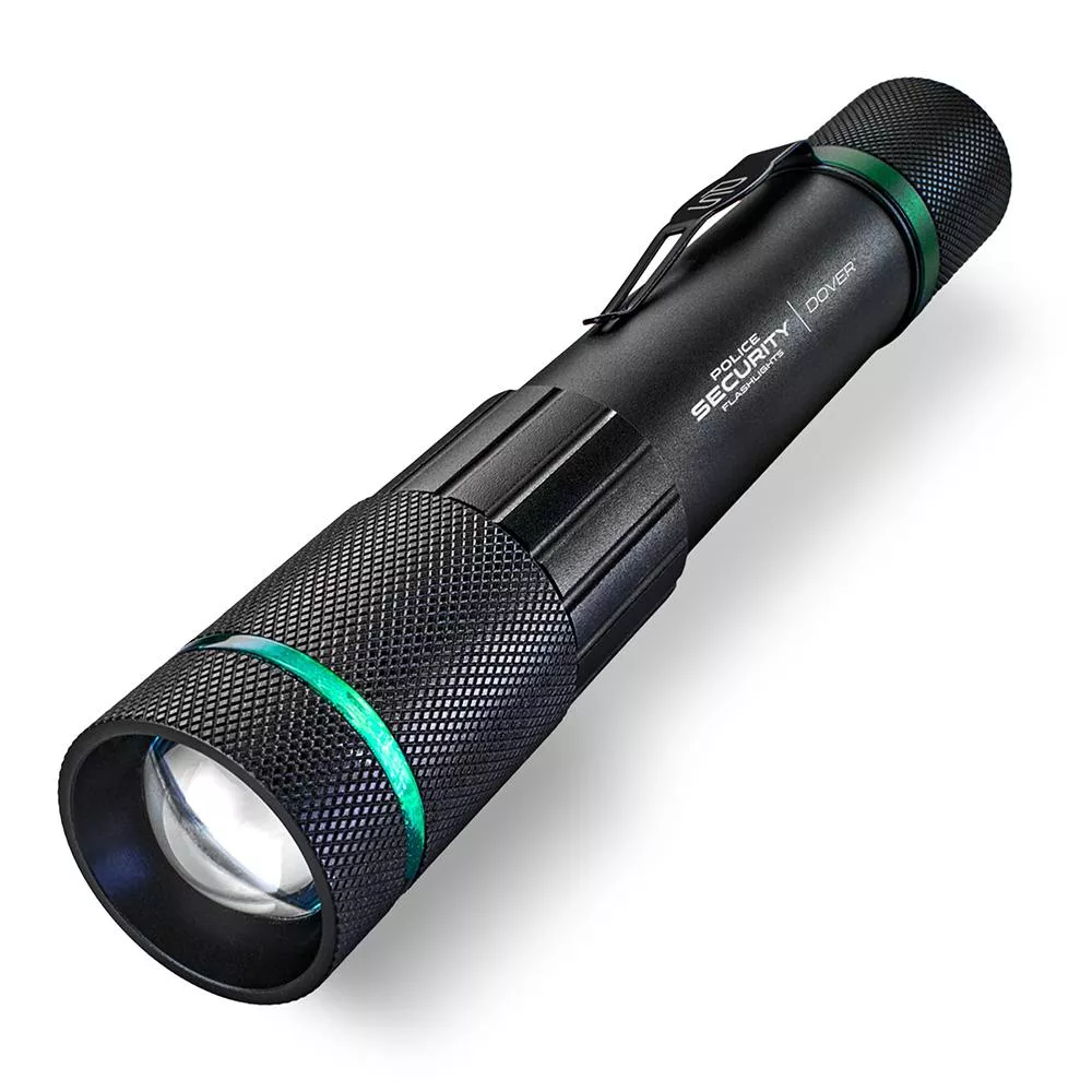 Police Security Dover Rechargeable Flashlight - 800 Lumens