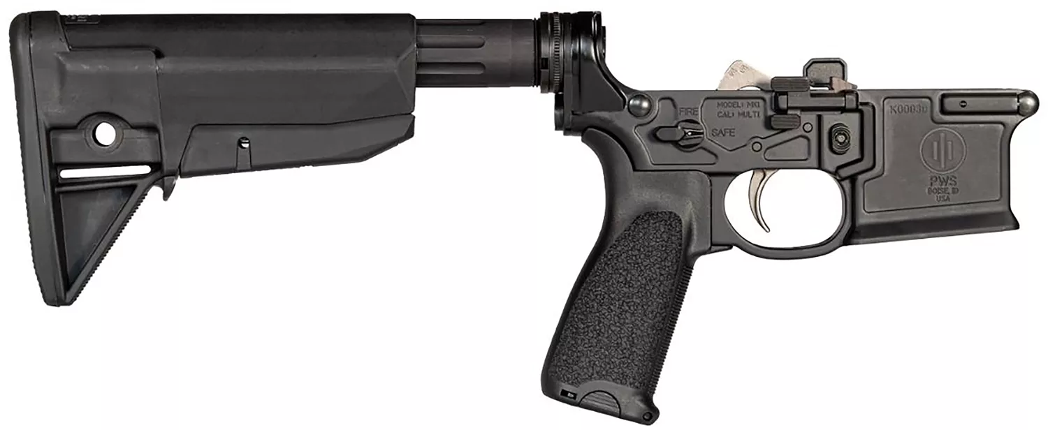 Primary Weapons MK1-M2-LWR-CR MK1 MOD 2-M Lower 7075-T6 Aluminum Black Anodized
