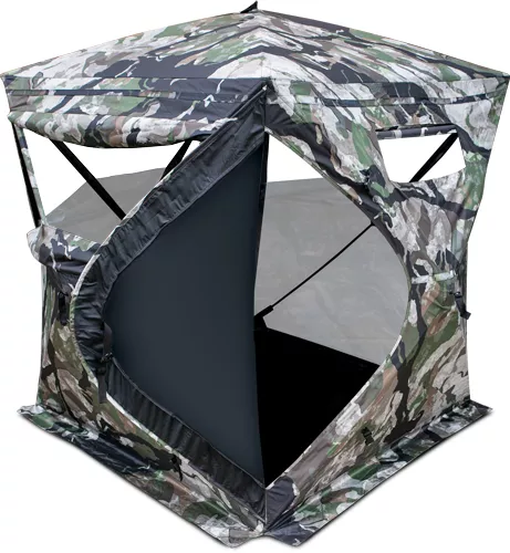 Primos Full Frontal Ground Blind - One-Way See Through Veil