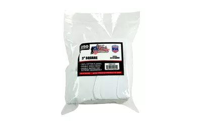 Pro-Shot 12-16 Gauge Cleaning Patches - 250 Count