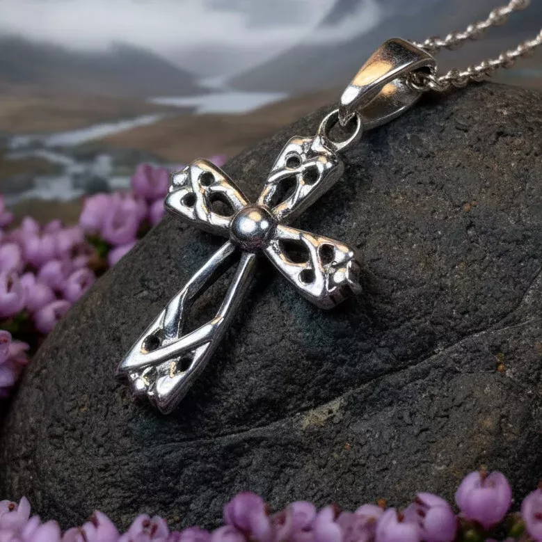 Purity Celtic Cross Necklace