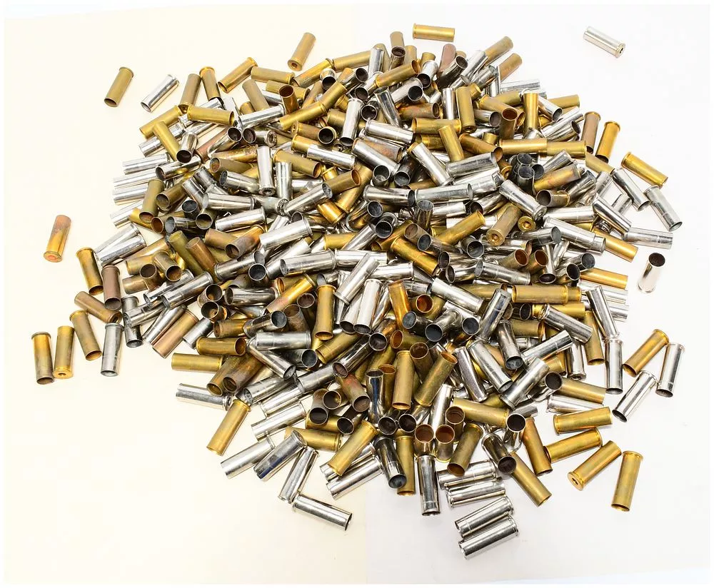 A Quantity of 5 LBS of Empty .38 Special Brass Casings, Mixed Calibers and Headstamps