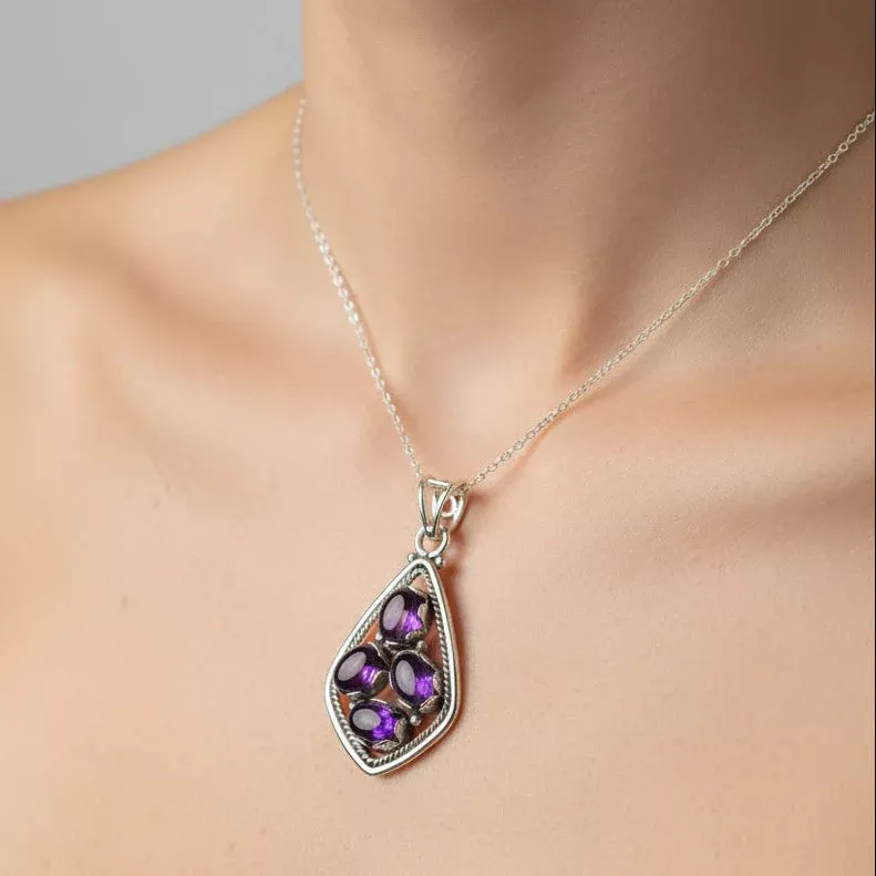 Regent Celtic Amethyst Necklace
