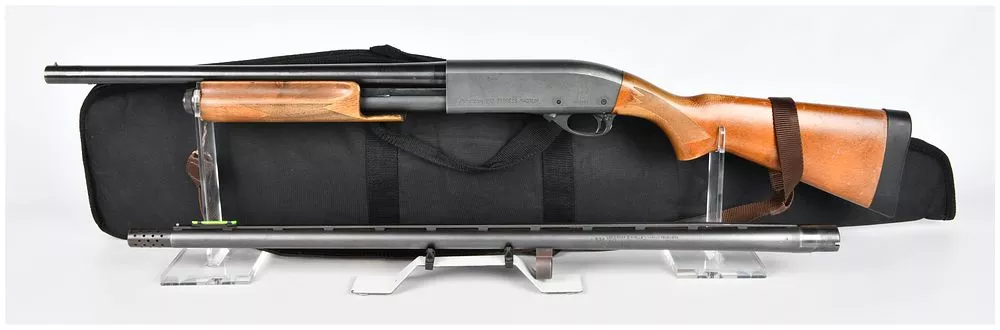 Remington Model 870 Express Magnum 12 Gauge Pump-Action Shotgun with Secondary Barrel