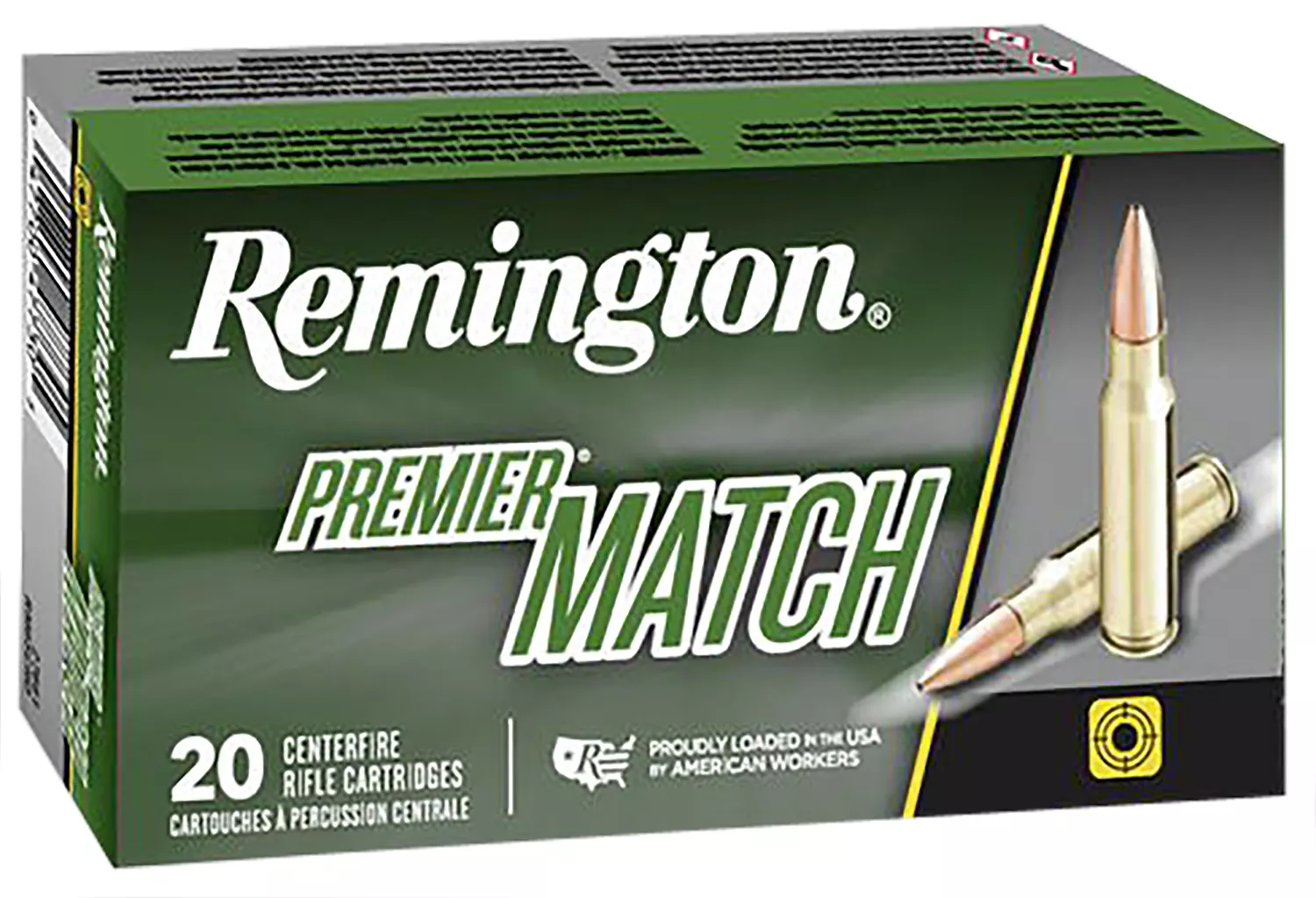 Remington Premier Match 6.5 Creedmoor 140gr Sierra MatchKing BTHP - 20 Rounds