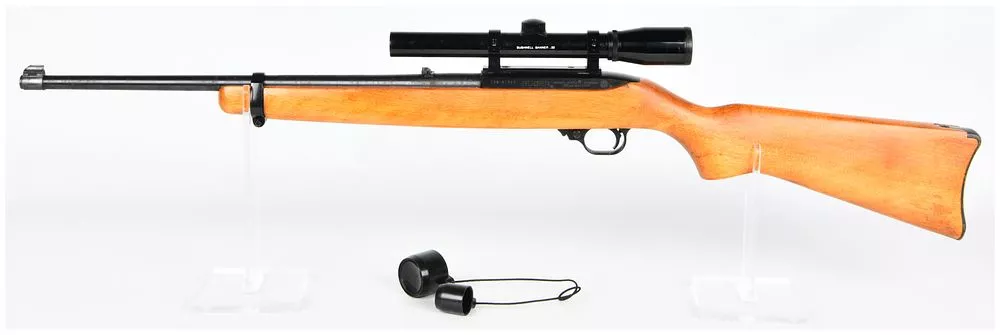 Ruger Model 10/22 Carbine .22 LR Semi-Automatic Rifle with Bushnell Banner Scope