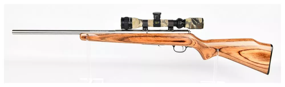 Savage Model 93R17 .17 HMR Bolt-Action Rifle with BSA Sweet 17 Scope, NO MAGAZINE