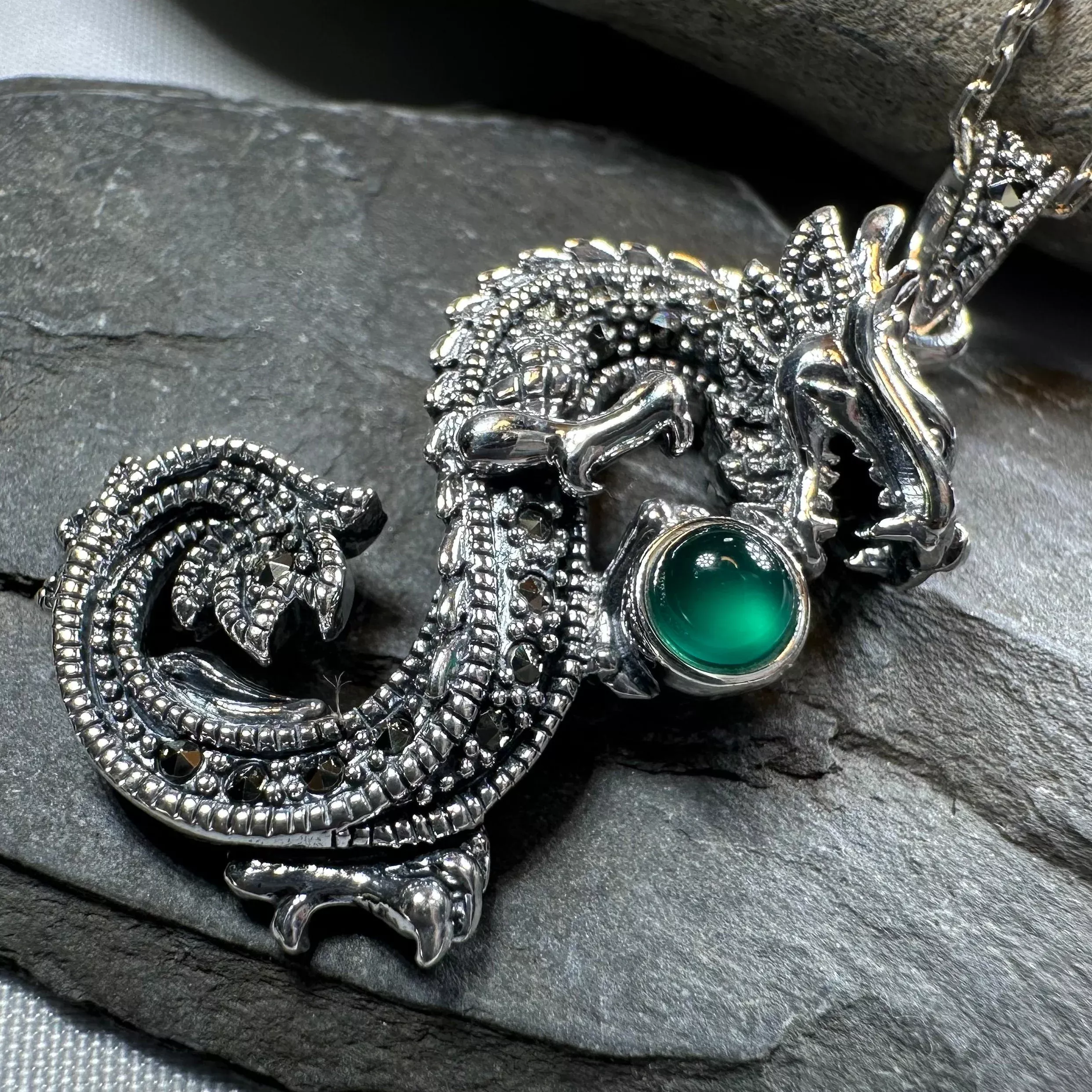 Scarleth Dragon Necklace