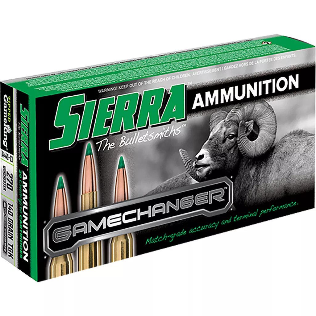 Sierra GameChanger 270 Win 140 gr Rifle Ammo