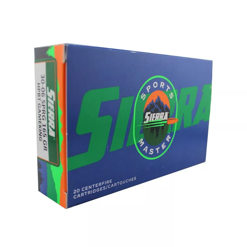 Sierra Sports Master Gameking .30-06 Sprg 165gr HPBT 20/ct