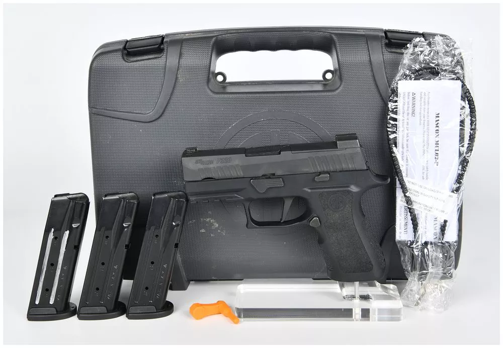 Sig Sauer P320XC-9-BXR3-VP 9mm Semi-Automatic Pistol, Cased with Four Magazines