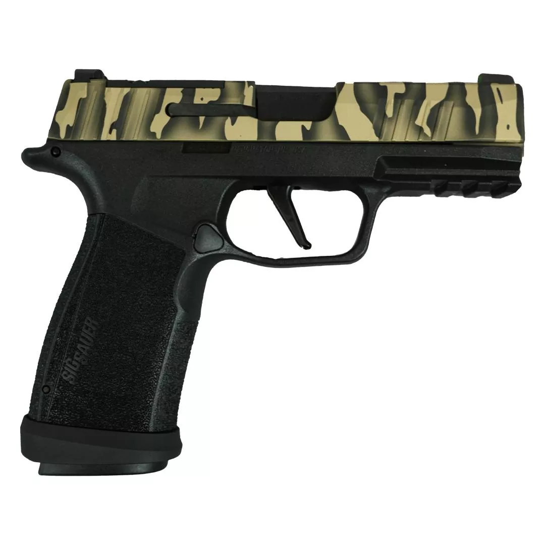 Sig Sauer P365 XMACRO TACOPS Handgun - Tiger Striped 9mm