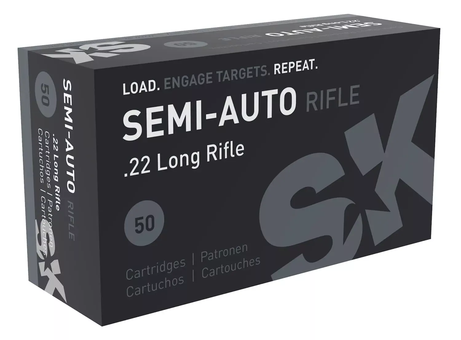SK Semi-Auto Rifle .22 LR 40gr - 50 Rounds