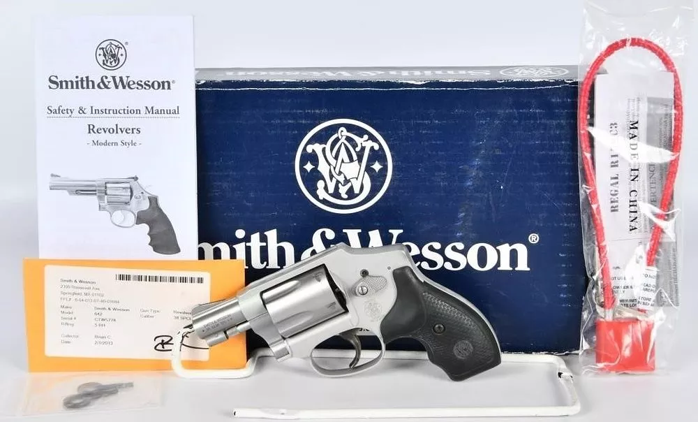 Smith & Wesson M642 5RD .38 SPL +P Revolver