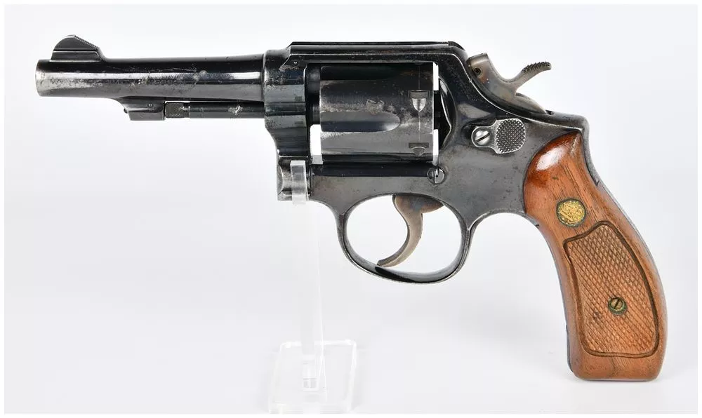 Smith & Wesson Model 10-5 .38 Special Revolver, Pinned Barrel