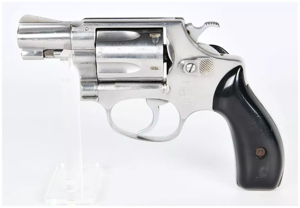 Smith & Wesson Model 60 .38 Special Stainless Steel Double-Action Revolver, 1 7/8" Barrel