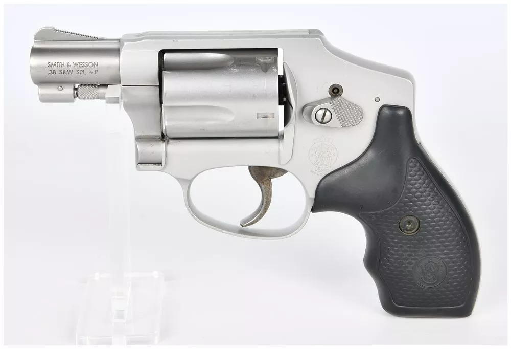 Smith & Wesson Model 642-2 Airweight .38 S&W Special + P Double Action Revolver