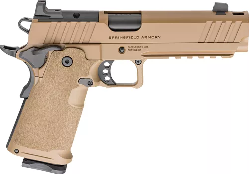 Springfield 1911 Prodigy 9mm Semi-Auto Pistol - Coyote Brown