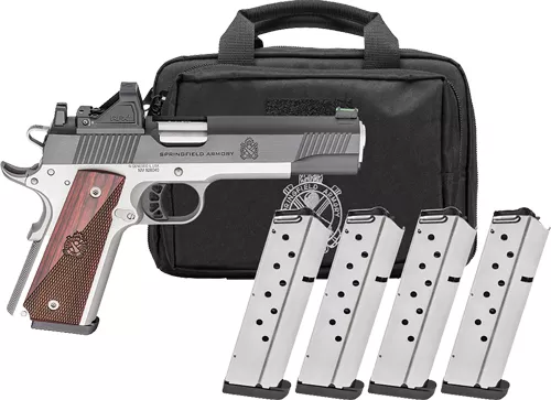 Springfield 1911 Ronin 9MM Semi-Auto Pistol with 4 Mags