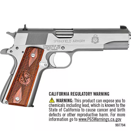 Springfield Armory 1911 .45 ACP Semi-Auto Pistol - 7 Round