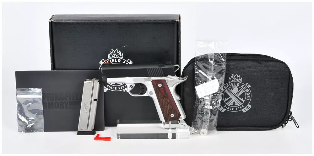 Springfield Armory EMP Ronin 1911 Semi-Automatic Pistol, 9mm, 3-inch Barrel, Model PX9123L