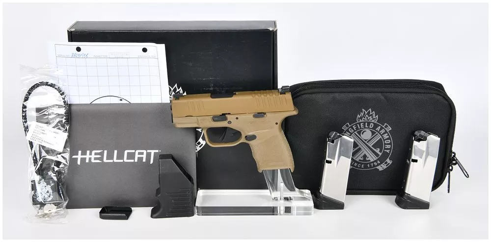 Springfield Armory Hellcat 9mm 3" Pistol, FDE, Serial Number BB491338