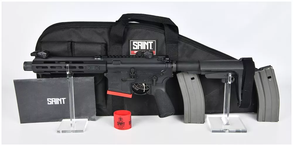 Springfield Armory Saint Victor AR Pistol, 5.56 NATO, with Brace