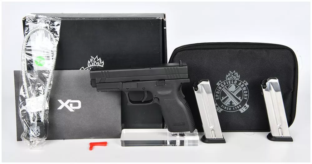 Springfield Armory XD-9 9x19mm Semi-Automatic Pistol with Original Box and Accessories
