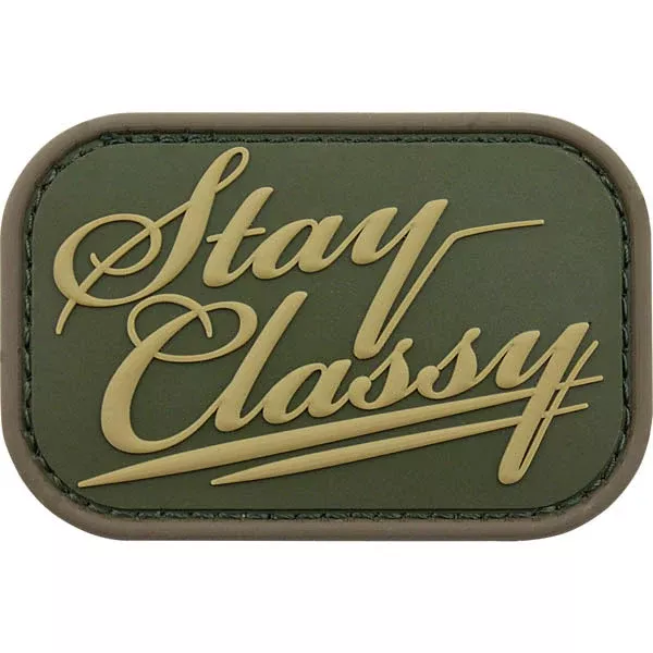 Stay Classy PVC Patch - Multicam